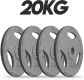 PHYSIONICS Zestaw obciążeń  4 x 5 kg, żeliwo, 31 mm