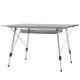 MIADOMODO Składany stolik kempingowy, 90 x 45 x 53 cm