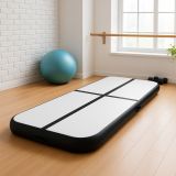 Physionics Airtrack Nadmuchiwana mata, 3 m, czarna