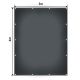 Uniwersalna plandeka PVC 4x3 m antracyt wodoodporna UV
