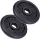 Obciążenia żeliwne 5 kg ScSPORTS, 2x2,5 kg, otwór 30 mm