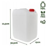 Kanister na wodę 10l plastikowy BPA free do wody pitnej kemp