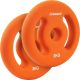 Neoprenowe talerze do hantli 2x3 kg ScSPORTS, pomarańczowe