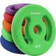 Neoprenowe talerze do hantli 2x4 kg ScSPORTS zielone