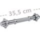 Gryf do hantli ScSPORTS® 35 cm z nakrętkami gwiazdowymi