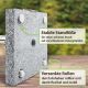 Anaterra® Granitowa podstawa parasola, kwadratowa, 30 kg