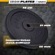 Obciążenie żeliwne 30 kg ScSPORTS, otwór 30/31 mm
