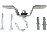 Hak sufitowy do worka bokserskiego i huśtawki, 50 kg, stal