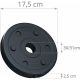 Obciążenia do hantli 30 kg ScSPORTS, plastik, otwór 30 mm