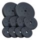 Obciążenia do hantli 30 kg ScSPORTS, plastik, otwór 30 mm