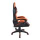Ergonomiczny fotel gamingowy Racing Supreme Pro, czarno-poma