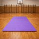 Mata gimnastyczna 210x110 cm, XXL, fioletowa