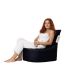 Poduszka do siedzenia BATON, czarna