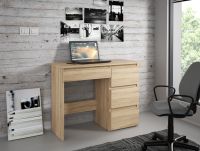 Biurko komputerowe sonoma z szufladami do nauki i pracy