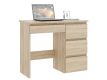 Biurko komputerowe sonoma z szufladami do nauki i pracy