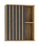 Szafka wisząca 60 cm z drzwiami z lamelami