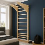 Drabinki gimnastyczne 220 cm z drążkiem – wytrzymałość 170kg