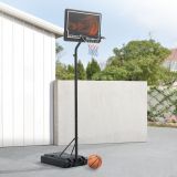 Mobilny kosz do koszykówki z regulacją wysokości 255–305 cm