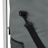 Wózek na zakupy, 3 w 1, składany, szary