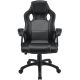 Krzesło biurowe gamingowe Montreal, czarne, regulowane