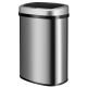Bezdotykowy kosz na śmieci 50l z sensorem, stal nierdzewna