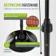 Promiennik kwarcowy 2000W na statywie, 3 tryby, IP34