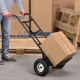 Wózek transportowy 100 kg, składany, koła pompowane, stal