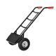 Wózek transportowy 100 kg, składany, koła pompowane, stal