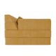 Modułowa sofa designerska dla dzieci 150 cm, musztardowa