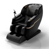 Fotel masujący Zero Gravity, Bluetooth, podgrzewanie, czarny