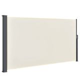 Osłona boczna na taras 300x180 cm beżowa, wodoodporna