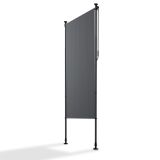 Markiza pionowa na balkon 100 x 228-316 cm, szara