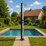 Zewnętrzny prysznic solarny o pojemności 40 l