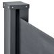 Boczna markiza ogrodowa antracytowa 300x180 cm