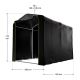 Hala z plandeki 220 x 160 x 175 cm (6,16 m³) – 400D Oxford