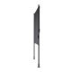 Markiza pionowa na balkon 200 x 228–316 cm, szara