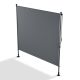 Markiza pionowa na balkon 200 x 228–316 cm, szara