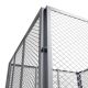 Kompostownik ogrodowy stalowy 800 l, ocynk, 100x100x80 cm