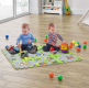Puzzle dla dzieci z motywem miasta, 9 elementów
