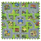 Puzzle dla dzieci z motywem miasta, 9 elementów
