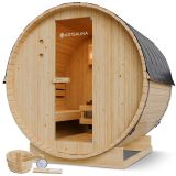 Fińska sauna beczkowa Ø 190 × 180 cm