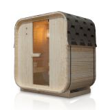 Kwadratowa sauna beczkowa 120 x 185 x 194 cm