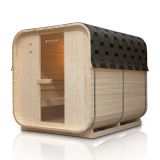 Kwadratowa sauna beczkowa 220 x 185 x 194 cm