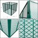 Kompostownik metalowy ogrodowy 800 l – zielony
