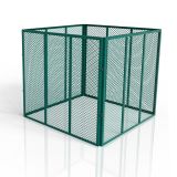 Kompostownik metalowy ogrodowy 450 l – zielony