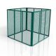 Kompostownik metalowy ogrodowy 450 l – zielony