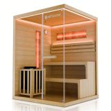Domowa sauna 3 osobowa, wymiary 150 x 140 x 200 cm