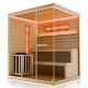 Sauna domowa 3-osobowa,  175 x 140 x 200 cm