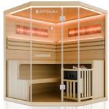 Sauna domowa 3-osobowa 160 x 160 x 200 cm
