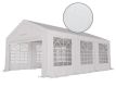Namiot ogrodowy 4x6 m, biały, ochrona przed UV, PE 180 g/m²